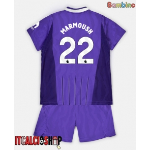 Tottenham Hotspur Omar Marmoush #22 Terza Maglia Bambino 2026-27 Manica Corta (+ Pantaloni corti)